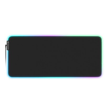 Mousepad Gaming RGB,12 moduri RGB, LED, Waterproof, 800 x 300 x 4 mm, Negru