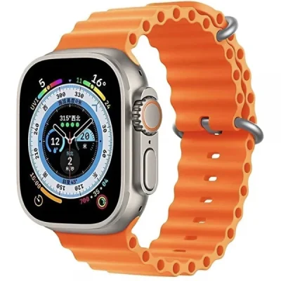 Ceas smartwatch GT8,280 mAh, incarcare wireless, portocaliu